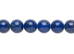 9163 - 10mm Dyed Lapis Stone Beads - 16" Strand 9163 - 10mm Dyed Lapis Stone Beads - 16" Strand