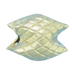 1007 - 10x8mm Gold Filled Interlock Bead 1007 - 10x8mm Gold Filled Interlock Bead