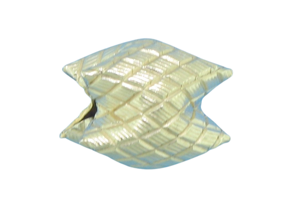 1007 - 10x8mm Gold Filled Interlock Bead 1007 - 10x8mm Gold Filled Interlock Bead