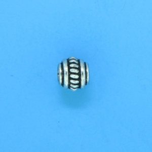 15002 - Bali Silver Spacer Bead 6x5mm 15002 - Bali Silver Spacer Bead 6x5mm