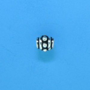 15008 - Bali Silver Spacer Bead 5x4mm 15008 - Bali Silver Spacer Bead 5x4mm