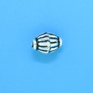 15017 - Bali Silver Bead 8x7mm 15017 - Bali Silver Bead 8x7mm