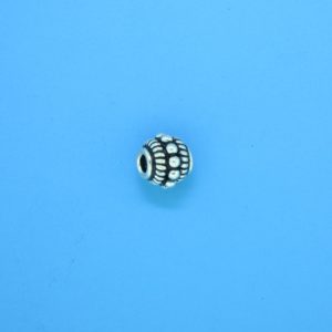 15025 - Bali Silver Bead 6x7mm 15025 - Bali Silver Bead 6x7mm