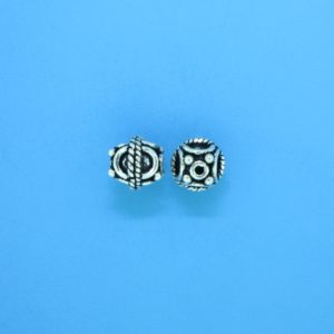 15029 - Bali Silver Bead 7x7mm 15029 - Bali Silver Bead 7x7mm