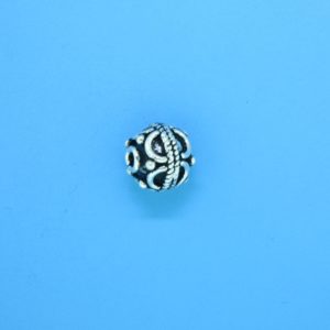 15031 - Bali Silver Bead 8.5x9mm 15031 - Bali Silver Bead 8.5x9mm