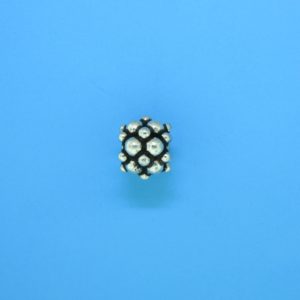 15041 - Bali Silver Bead 7x8.5mm 15041 - Bali Silver Bead 7x8.5mm