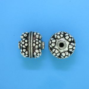 15063 - Bali Silver Bead 12x13.5mm 15063 - Bali Silver Bead 12x13.5mm