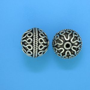 15064 - Bali Silver Bead 14.5x14mm 15064 - Bali Silver Bead 14.5x14mm