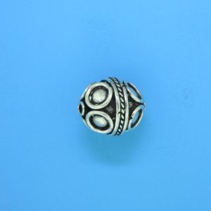 15066 - Bali Silver Bead 14x12mm 15066 - Bali Silver Bead 14x12mm