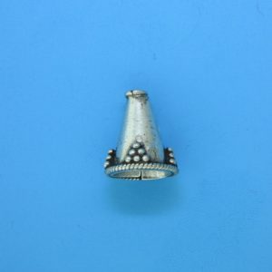 15075 - Bali Silver Cone 14x10mm 15075 - Bali Silver Cone 14x10mm