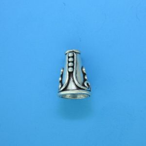 15076 - Bali Silver Cone 13.5x10mm 15076 - Bali Silver Cone 13.5x10mm