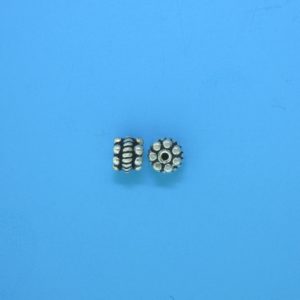 15082 - Bali Silver Spacer Bead 5x4mm 15082 - Bali Silver Spacer Bead 5x4mm