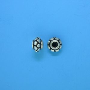 15085 - Bali Silver Spacer Bead 7x5mm 15085 - Bali Silver Spacer Bead 7x5mm