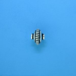 15089 - Bali Silver Bead 9x7mm 15089 - Bali Silver Bead 9x7mm