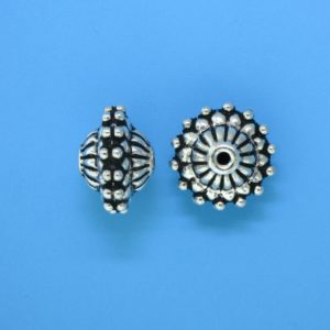 15103 - Bali Silver Bead 12x10mm 15103 - Bali Silver Bead 12x10mm