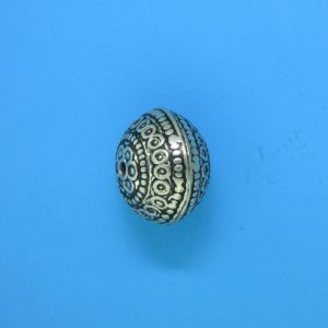 15108 - Bali Silver Bead 15x11mm 15108 - Bali Silver Bead 15x11mm