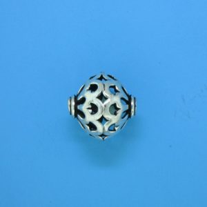 15109 - Bali Silver Bead 15.5x12.5mm 15109 - Bali Silver Bead 15.5x12.5mm