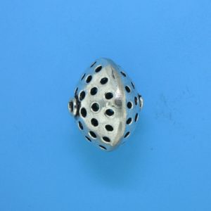 15112 - Bali Silver Bead 19x15mm 15112 - Bali Silver Bead 19x15mm