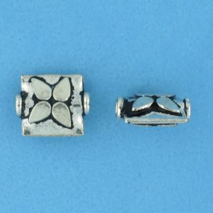 15113 - Bali Silver Bead 9x8mm 15113 - Bali Silver Bead 9x8mm
