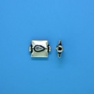 15115 - Bali Silver Bead 10x8mm 15115 - Bali Silver Bead 10x8mm