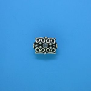 15117 - Bali Silver Bead 11x7.5mm 15117 - Bali Silver Bead 11x7.5mm