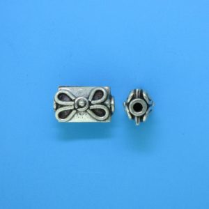 15118 - Bali Silver Bead 12x7mm 15118 - Bali Silver Bead 12x7mm
