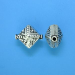 15128 - Bali Silver Bead 15x14mm 15128 - Bali Silver Bead 15x14mm