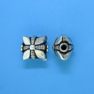 15130 - Bali Silver Bead 11x11mm 15130 - Bali Silver Bead 11x11mm