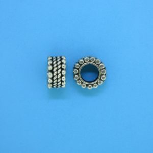 15141 - Bali Silver Spacer Bead 9x5mm 15141 - Bali Silver Spacer Bead 9x5mm
