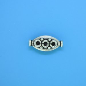15150 - Bali Silver Bead 16x8mm 15150 - Bali Silver Bead 16x8mm