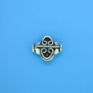 15153 - Bali Silver Bead 13x11.5mm 15153 - Bali Silver Bead 13x11.5mm