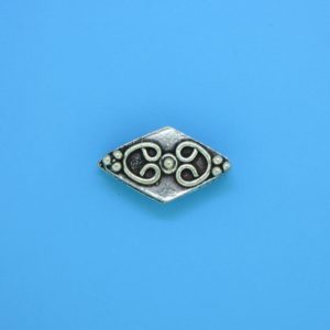 15154 - Bali Silver Bead 16x9mm 15154 - Bali Silver Bead 16x9mm