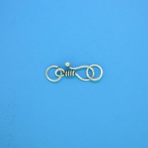 15602 - Bali Silver Clasp 20x6mm 15602 - Bali Silver Clasp 20x6mm