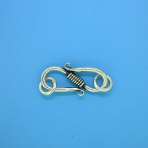 15609 - Bali Silver Clasp 30x8mm 15609 - Bali Silver Clasp 30x8mm