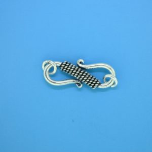 15610 - Bali Silver Clasp 29x7mm 15610 - Bali Silver Clasp 29x7mm