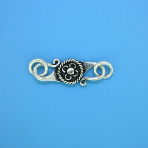 15618 - Bali Silver Clasp 31x8mm