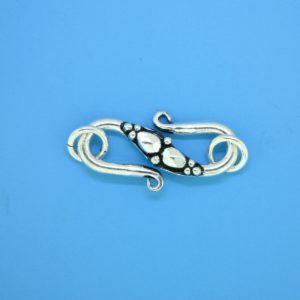 15626 - Bali Silver Clasp 31x10mm 15626 - Bali Silver Clasp 31x10mm