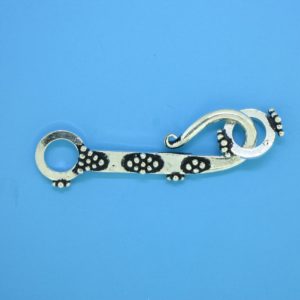 15628 - Bali Silver Clasp 42x11mm 15628 - Bali Silver Clasp 42x11mm