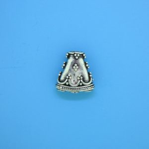 15479 - Bali Silver Connector 3 Hole End 15479 - Bali Silver Connector 3 Hole End