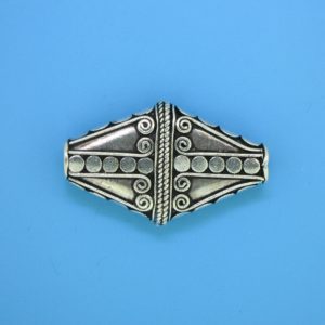 15481 - Bali Silver Bead 30x18mm 15481 - Bali Silver Bead 30x18mm