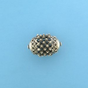 15494 - Bali Silver Pendant 37x25mm 15494 - Bali Silver Pendant 37x25mm