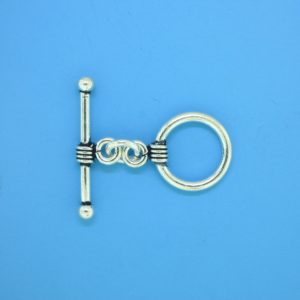 15645 - Bali Silver Toggle Clasp 15645 - Bali Silver Toggle Clasp