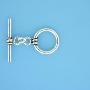 15648 - Bali Silver Toggle Clasp 15648 - Bali Silver Toggle Clasp