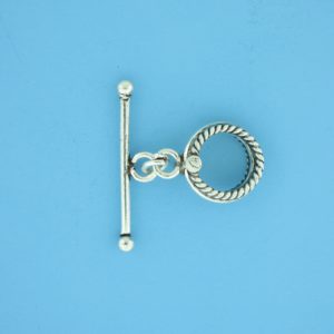 15655 - Bali Silver Toggle Clasp 15655 - Bali Silver Toggle Clasp
