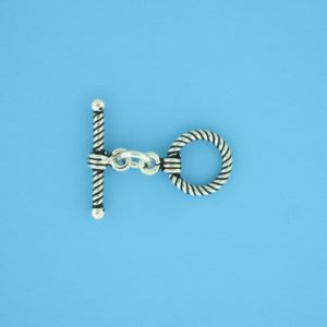 15656 - Bali Silver Toggle Clasp 15656 - Bali Silver Toggle Clasp