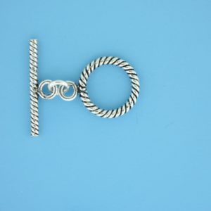 15657 - Bali Silver Toggle Clasp 15657 - Bali Silver Toggle Clasp
