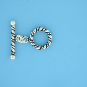 15661 - Bali Silver Toggle Clasp 15661 - Bali Silver Toggle Clasp