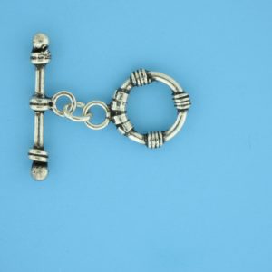 15665 - Bali Silver Toggle Clasp 15665 - Bali Silver Toggle Clasp