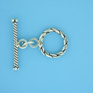 15667 - Bali Silver Toggle Clasp 15667 - Bali Silver Toggle Clasp