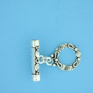 15673 - Bali Silver Toggle Clasp 15673 - Bali Silver Toggle Clasp